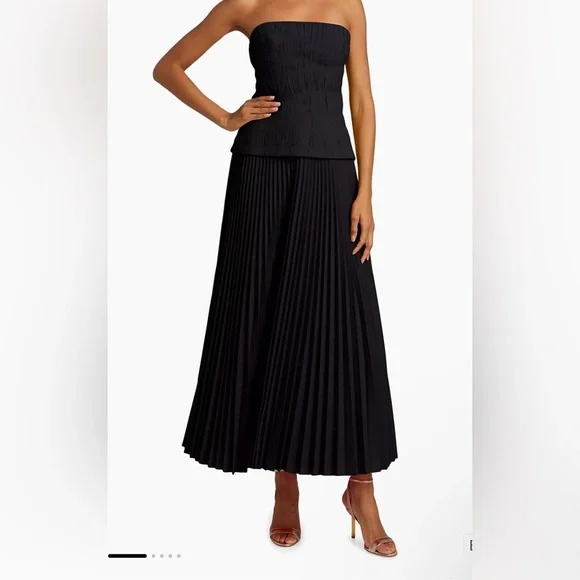 Acler | Dresses | Acler Bristol Strapless Mididress | Poshmark